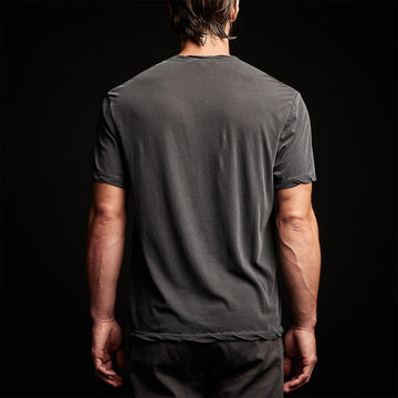 Jersey Short Sleeve Pocket Crew - Magma Pigment | James Perse Los