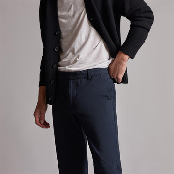 Straight-Leg Trousers James Black // ba&sh