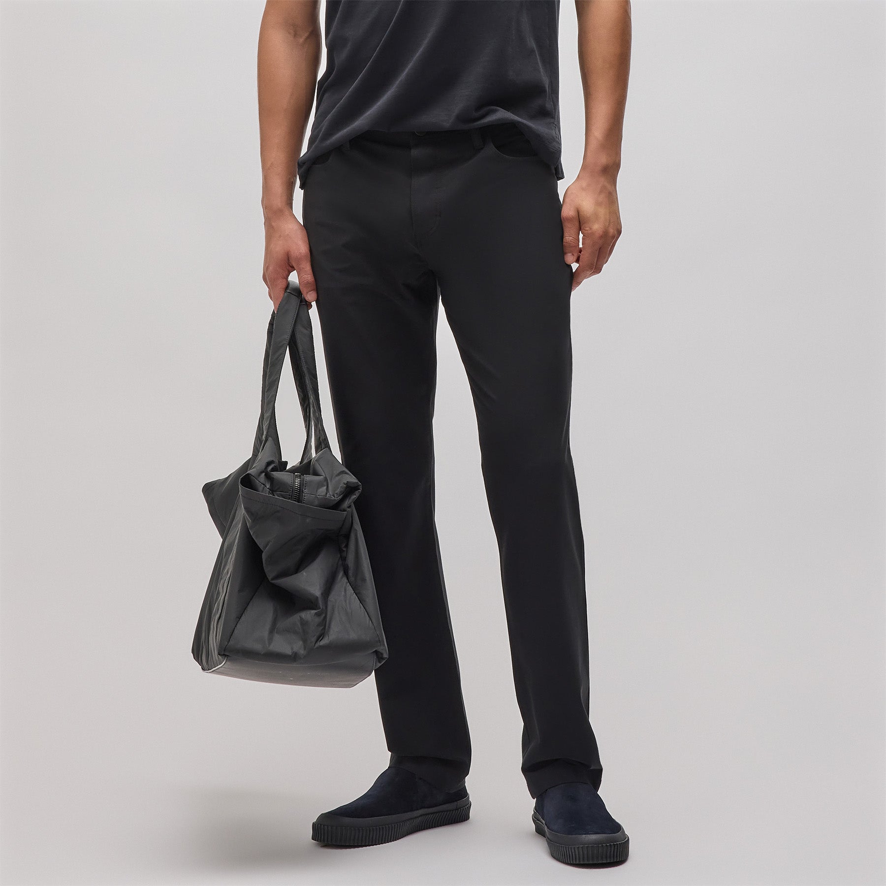 James Perse Men s 5 Pocket Performance Pant Black Size 28