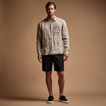 James perse linen shirt dress discount
