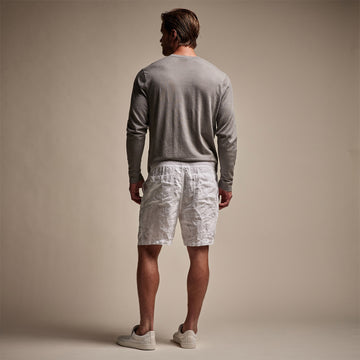 Utility Linen Short White