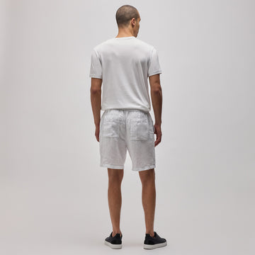 James perse linen shorts online