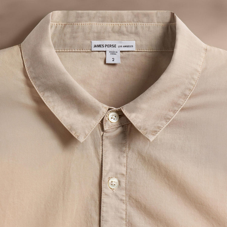 James Perse Cotton Lawn Boxy Button purchases Front Shirt Flax Large