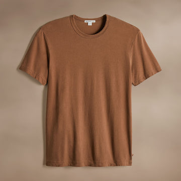 Short Sleeve Crew Neck Savanna Pigment