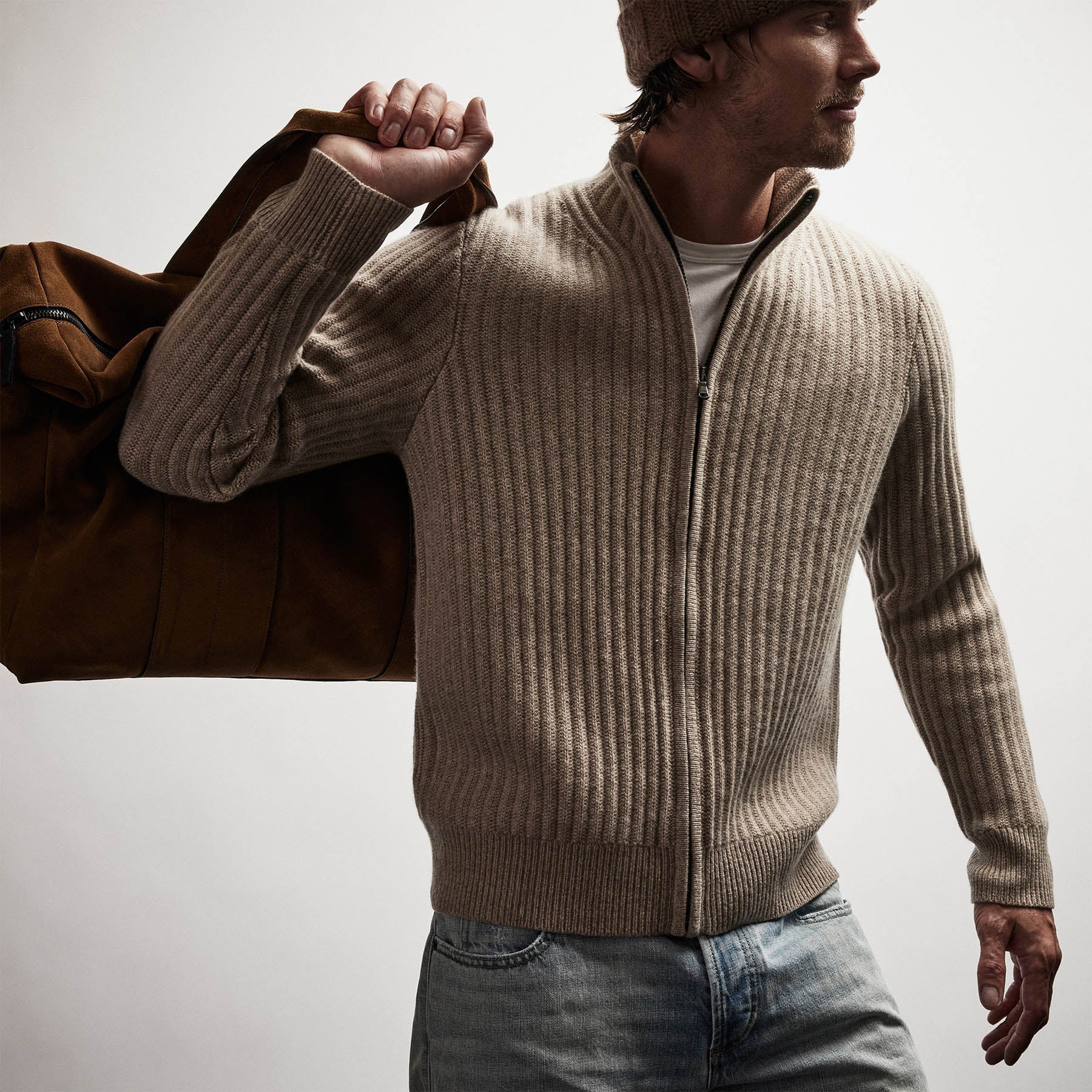 James perse 2025 cashmere cardigan