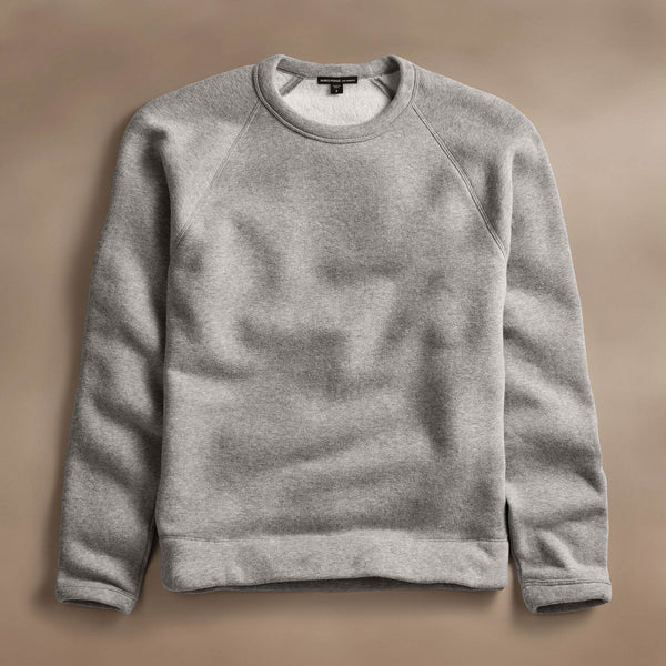 Heather gray fashion sweatshirt