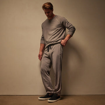 Vintage French Terry Sweatpant - Silver Grey Pigment