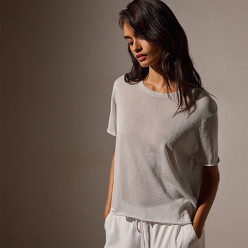 James perse short sleeve crew tee 2025