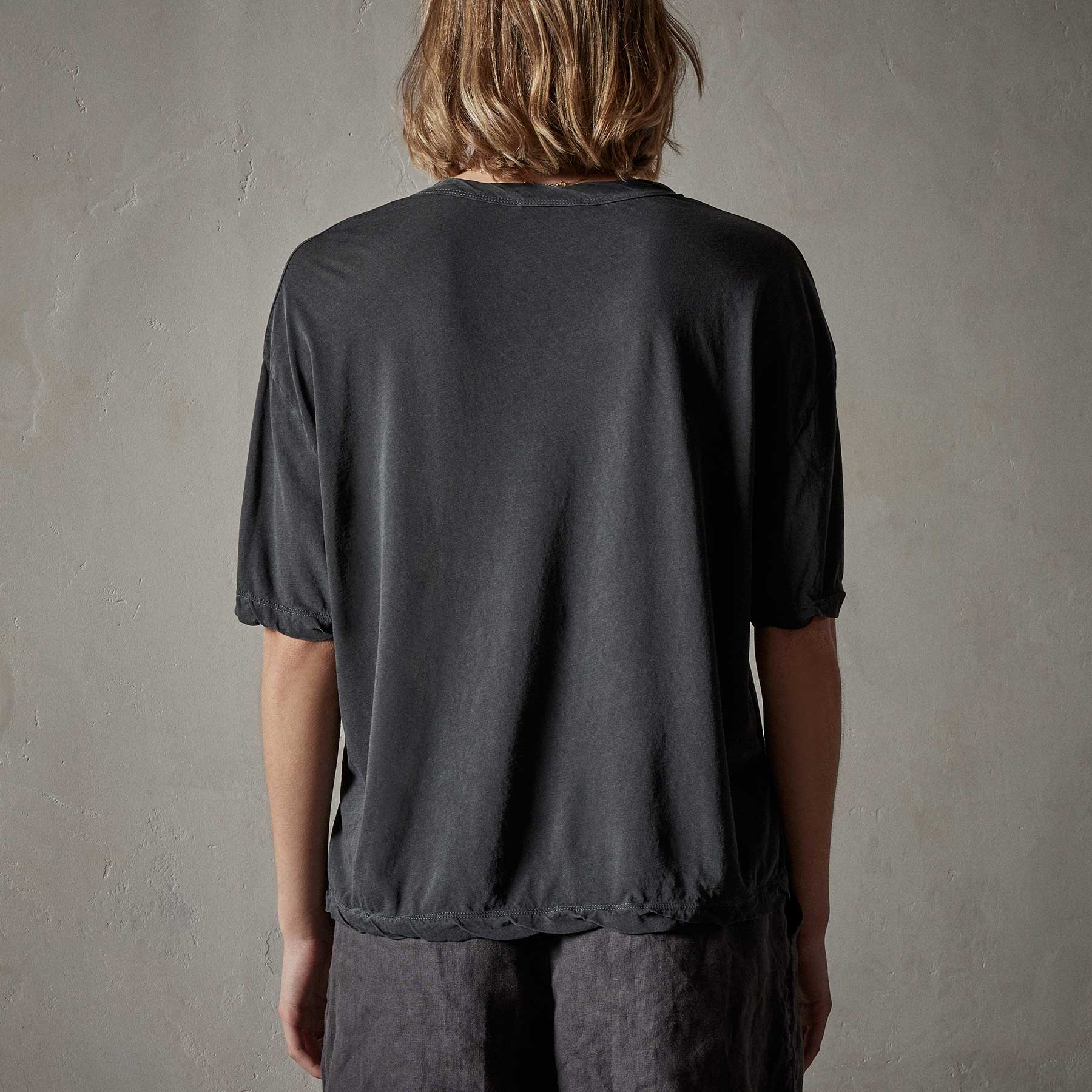 High Gauge Oversized Tee - Magma Pigment | James Perse Los