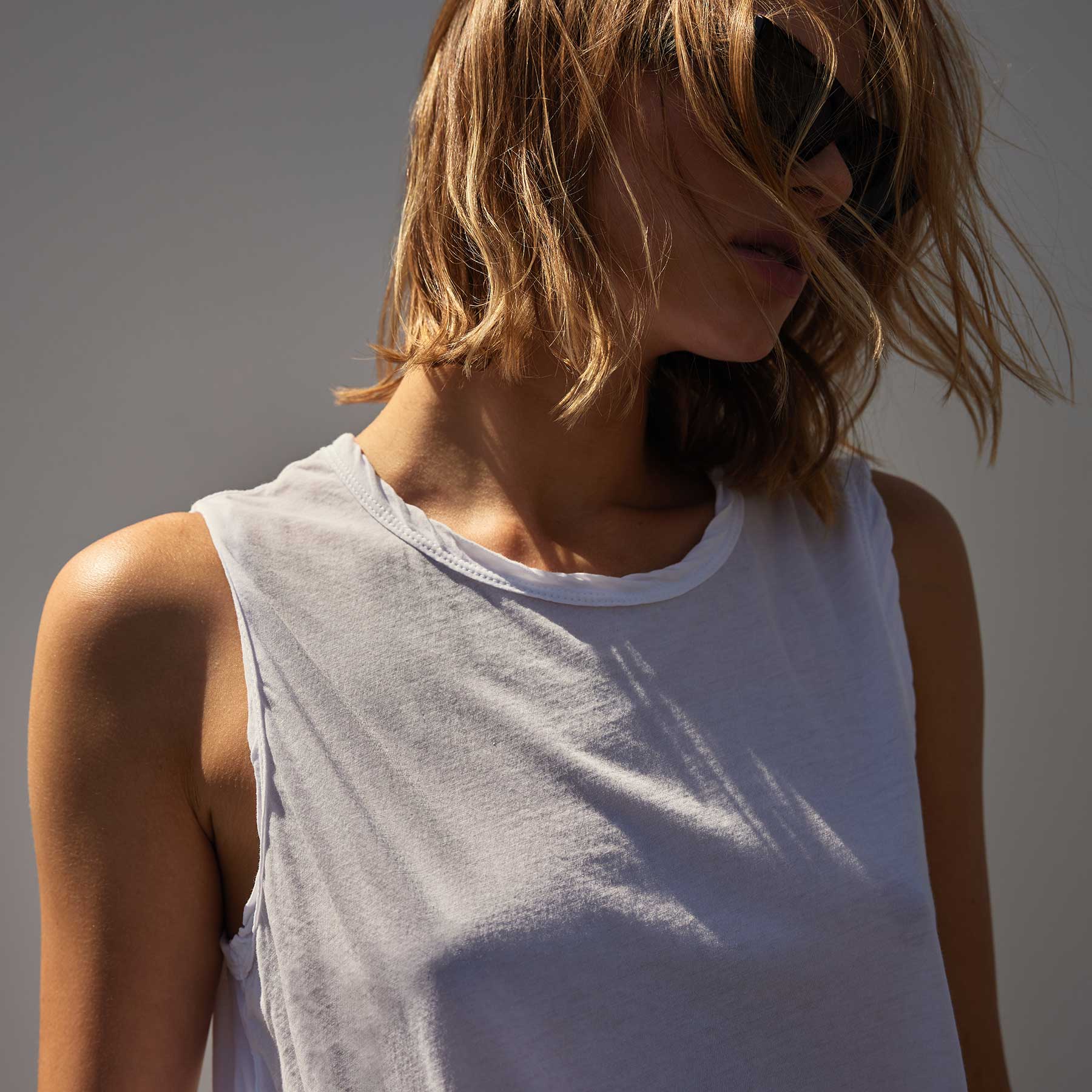 Cove Tank - White | James Perse Los Angeles