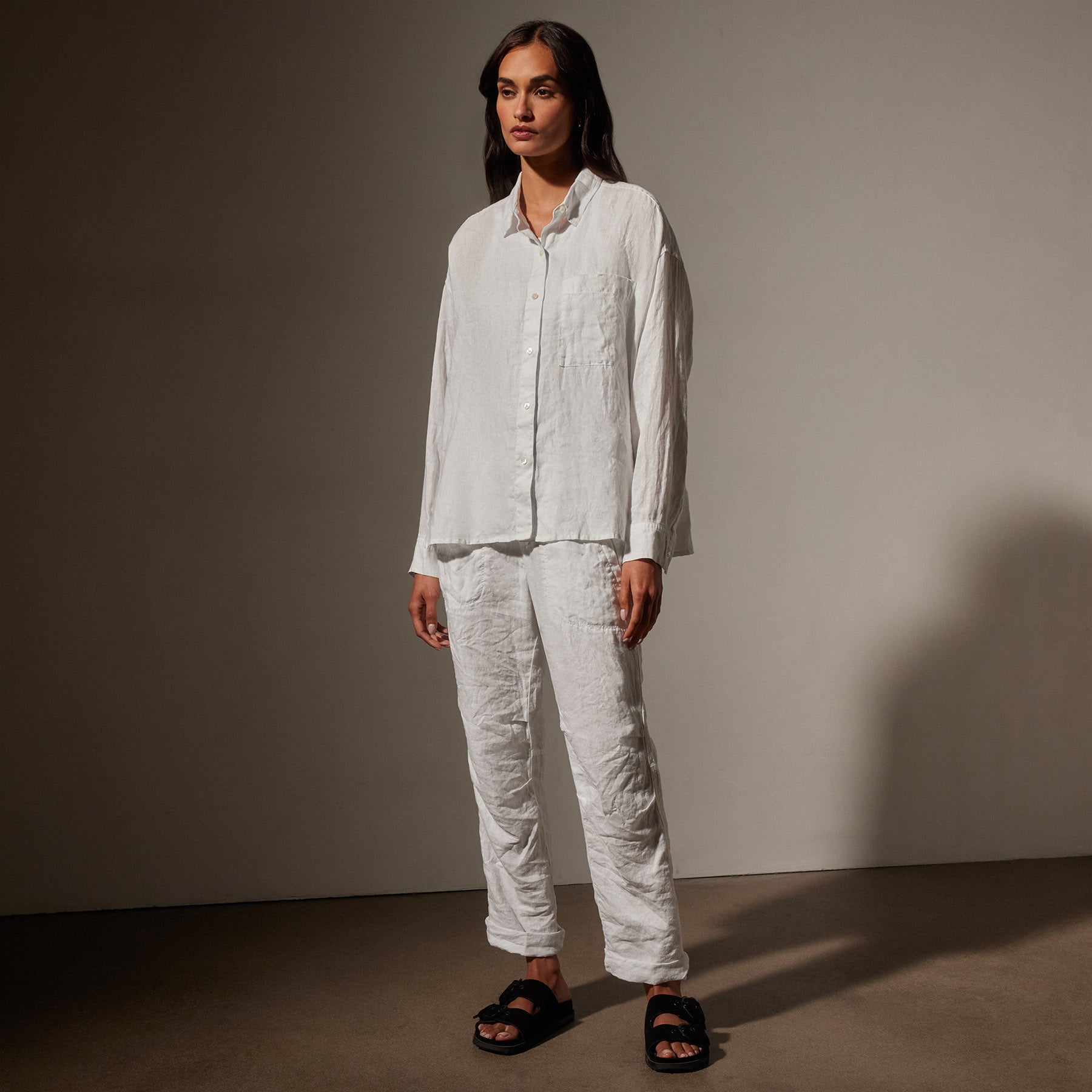 JAMES PERSE/ジェームス パース】 LINEN OVERSIZED シャツ（シャツ／ブラウス）｜MUSE de Deuxieme  Classe（ミューズ ドゥ ドゥーズィエム クラス）の通販｜BAYCREW'S STORE