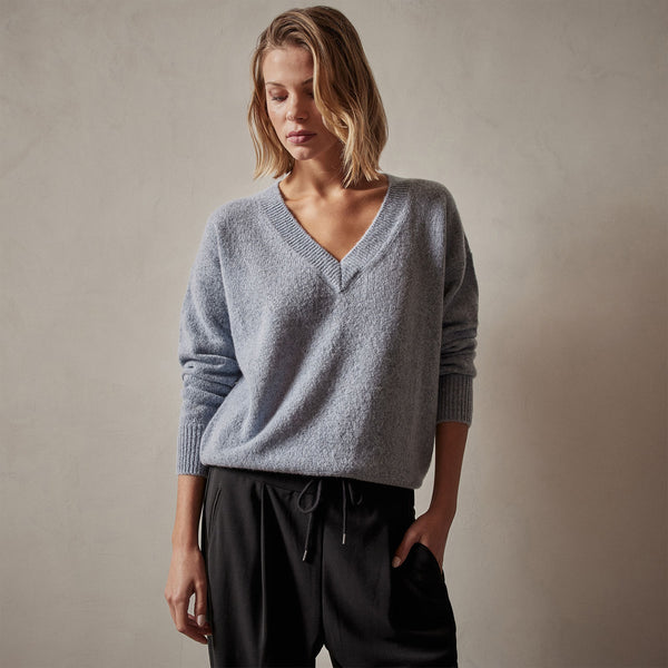 The $50 Cashmere V-Neck Sweater | Quince