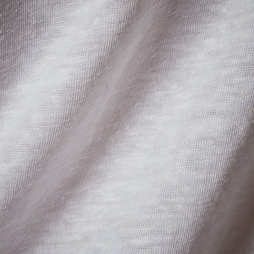 Cut Loose Linen Cotton Jersey Elbow Sleeve Top