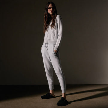 Women s Cashmere Track Suit Gift Set Pale Blue