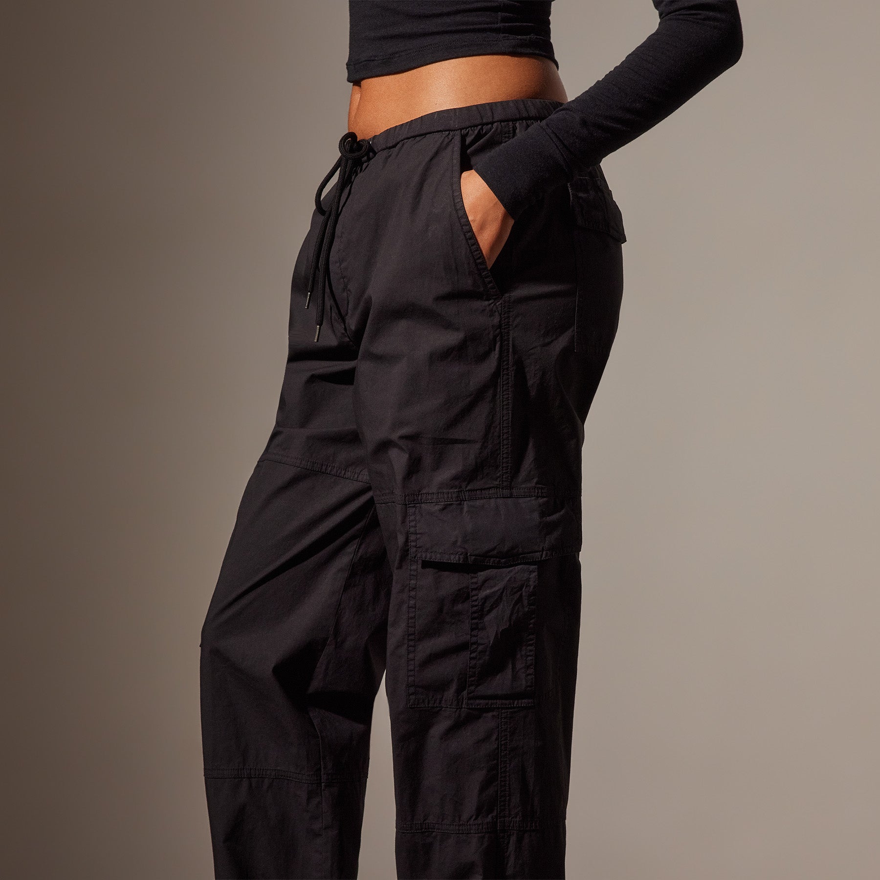 Cotton Poplin Cargo - Cotton Pigment | James Perse Los Angeles