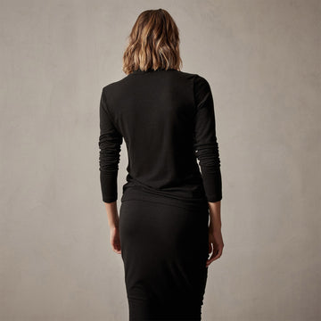 Cashmere Turtleneck in Black