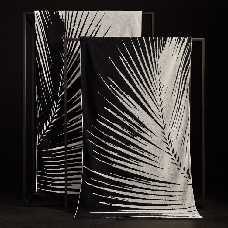 GAIGEO Abstract Black Beach Towels, Large Beach Towel, Adult Beach Towels,  for Travel, Pool, Camp