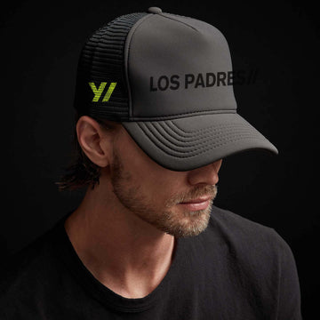 Los Padres Scuba Trucker Hat - Carbon Grey | James Perse Los Angeles