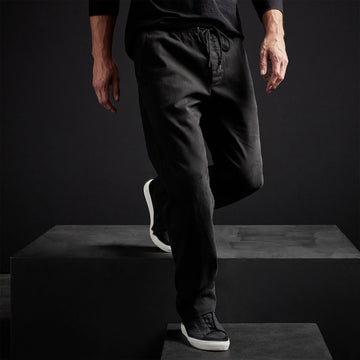 SUMARI Utility Trousers-Washed Black 通販のお買物