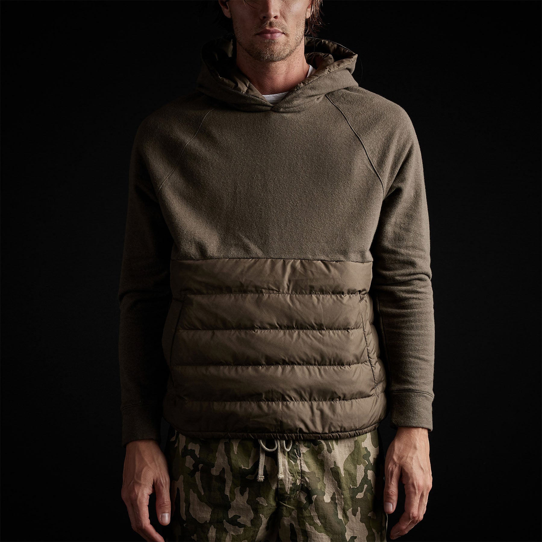 Angeles Jacket - Hooded Los Pullover Perse | James Olive