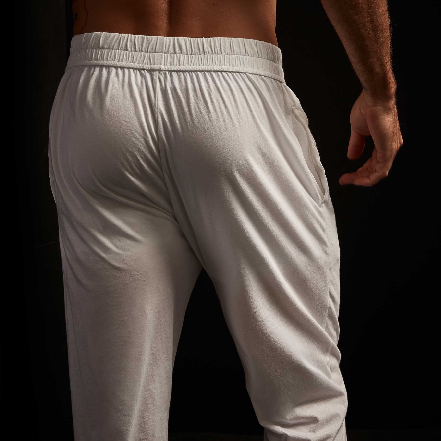 Mid-rise Lounge Pants - White – JJVINTAGE LLC