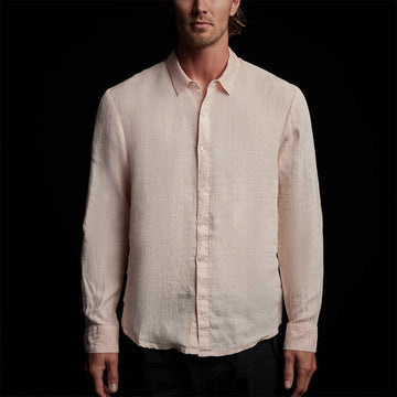 Classic Linen Shirt - Nougat Pigment