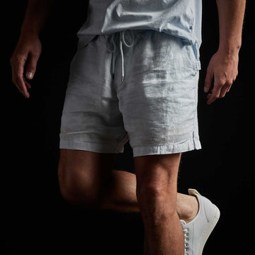 Buy Classic Linen Shorts for Men ARES. Men's Linen Summer Shorts in Rosy  Brown Online in India 