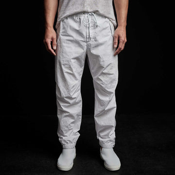 White Nylon Pants