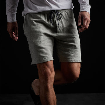 Heather grey sweat online shorts