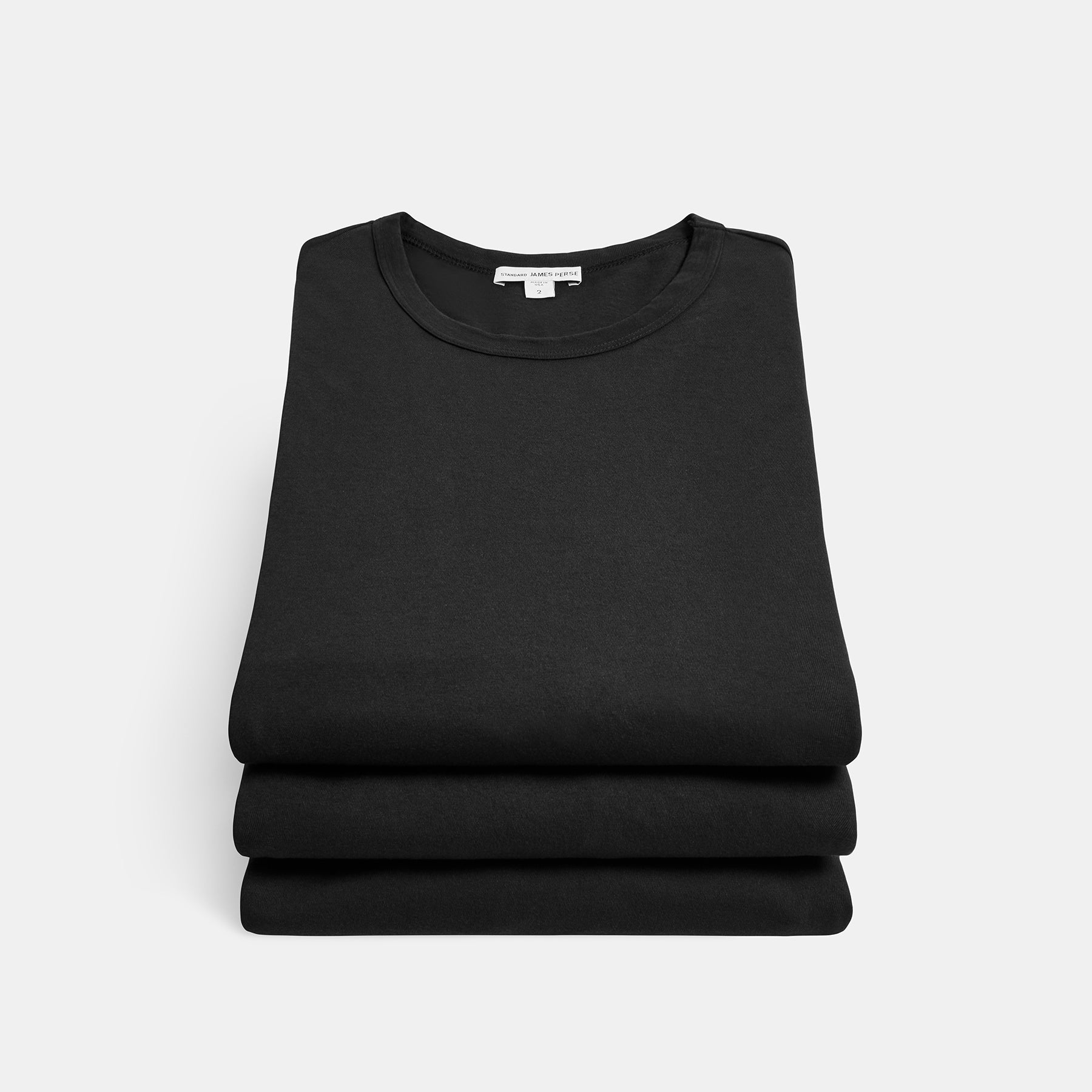 3 Pack Short Sleeve Crew Neck - Black/White/Deep