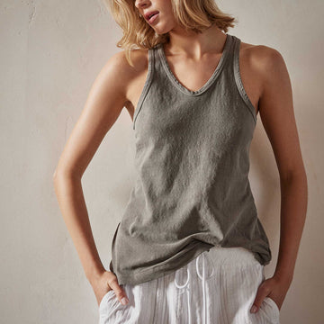 Cut Away Tank Top