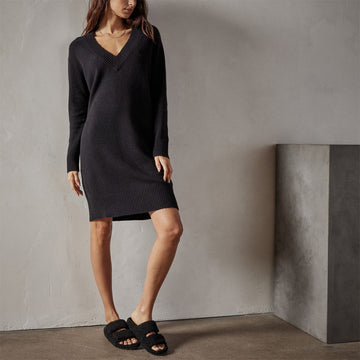 Cashmere Sweater Dress / Knit Dress / Women Loose Fit Sweater -  Israel