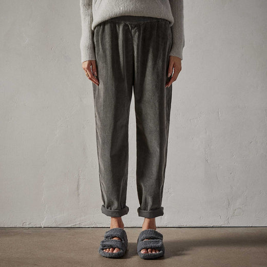 Relaxed Fit Corduroy Pant - Fin Pigment | James Perse Los Angeles