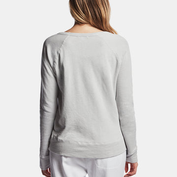 James perse vintage online fleece long sleeve sweatshirt